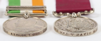 Victorian Long Service Good Conduct Medal Group of 4 to a Recipient in the Royal Field Artillery - 8