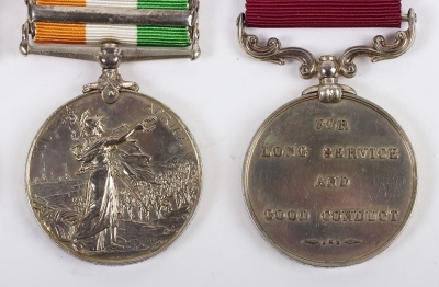 Victorian Long Service Good Conduct Medal Group of 4 to a Recipient in the Royal Field Artillery - 13