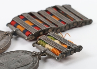 Pair of Boer War Medals attributed to the 26th (Dorset) Company Imperial Yeomanry - 4
