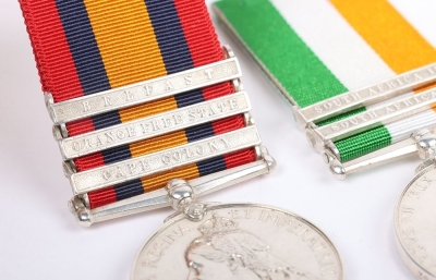Second Boer War Campaign Medal Pair to the Mounted Infantry Company of the Royal Warwickshire Regiment - 3