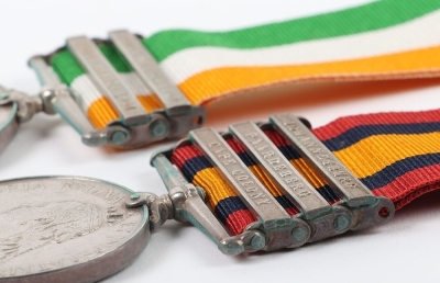 The Exceptionally Well Documented Boer War Pair of Medals to the Hampshire Regiment Accompanied by Original Documents Including a Scarce Handwritten Active Service Diary Covering the Period September 1899 to December 1900 - 4