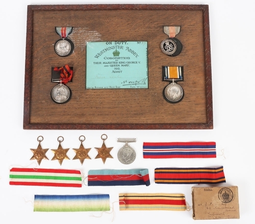 An Interesting and Unusual Group of 3 Medals to a Royal Navy Sick Berth Steward who Served in the Boer War and the Great War and having left the Navy was also on duty at the King George V Coronation in 1911 as a Nurse