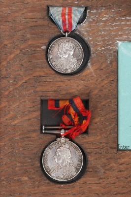 An Interesting and Unusual Group of 3 Medals to a Royal Navy Sick Berth Steward who Served in the Boer War and the Great War and having left the Navy was also on duty at the King George V Coronation in 1911 as a Nurse - 3