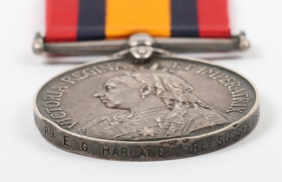 Queen&rsquo;s South Africa Medal Royal Sussex - 2
