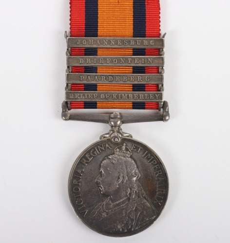 Queens South Africa Medal to the Hampshire Regiment