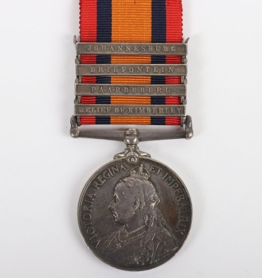 Queens South Africa Medal to the Hampshire Regiment