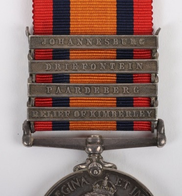 Queens South Africa Medal to the Hampshire Regiment - 2
