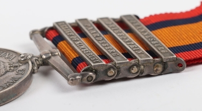 Queens South Africa Medal to the Hampshire Regiment - 3