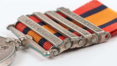 Queen&rsquo;s South Africa Medal to a 3rd Class Trooper in the South African Constabulary - 3