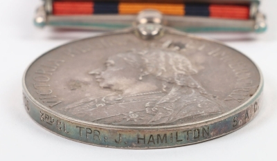 Queen&rsquo;s South Africa Medal to a 3rd Class Trooper in the South African Constabulary - 4