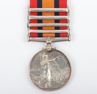 Queen&rsquo;s South Africa Medal to a 3rd Class Trooper in the South African Constabulary - 5