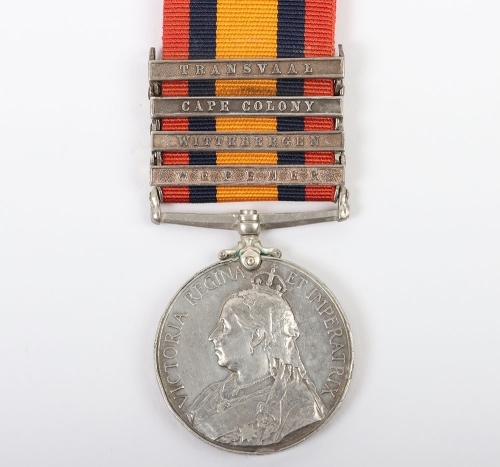 Queen&rsquo;s South Africa Medal to the Cape Mounted Rifles