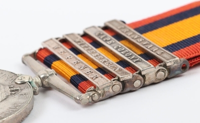 Queen&rsquo;s South Africa Medal to the Cape Mounted Rifles - 3