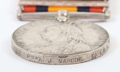 Queen&rsquo;s South Africa Medal to the Cape Mounted Rifles - 4