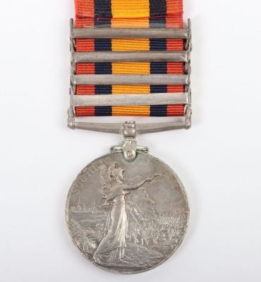 Queen&rsquo;s South Africa Medal to the Cape Mounted Rifles - 5