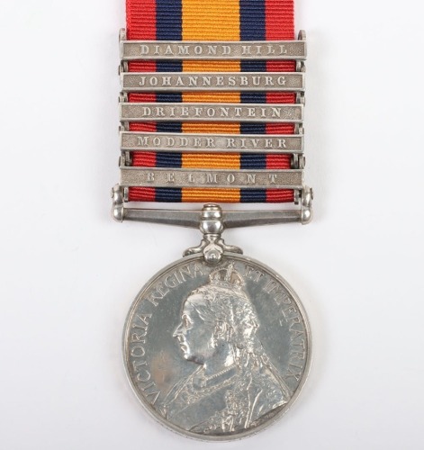Queen&rsquo;s South Africa Medal to the Coldstream Guards