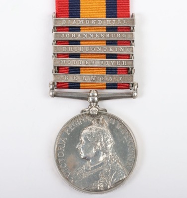 Queen&rsquo;s South Africa Medal to the Coldstream Guards