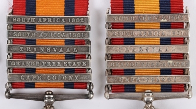 An Unusual Double Issue Queen&rsquo;s South Africa Medal to a Recipient in the Scottish Horse who also Served in the Great War - 2