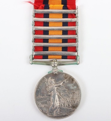 Queen&rsquo;s South Africa Medal to a Recipient in the Coldstream Guards who was Posthumously Mentioned in Despatches - 6