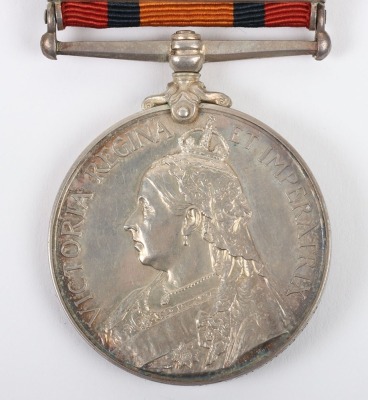 Queens South Africa Medal to the Canadian Mounted Rifles - 3