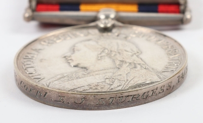 Queen&rsquo;s South Africa Medal to the 14th Hussars - 5