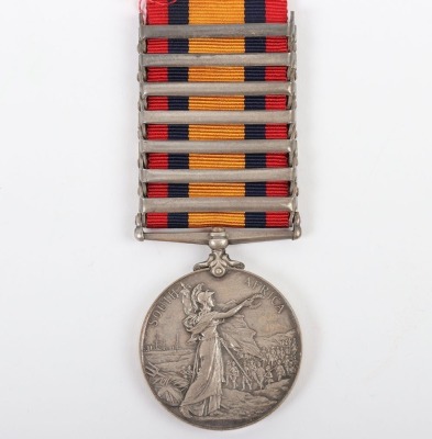 Queen&rsquo;s South Africa Medal to the 14th Hussars - 6