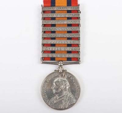 Rare Queen&rsquo;s South Africa Medal to the Scots Guards.