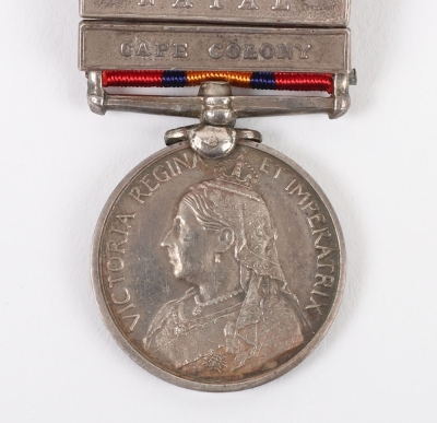 Miniature Medal &ndash; An Interesting Miniature Queen&rsquo;s South Africa Medal with a Complete set of 26 Clasps - 4
