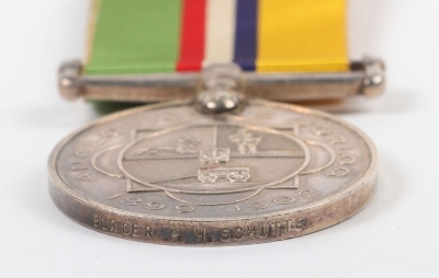 Anglo Boere Oorlog Medal to a Recipient who was also Awarded the Wound Ribbon (Lint Voor Verwonding) - 2