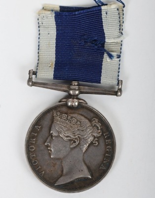 A Victorian Navy Long Service and Good Conduct Medal to a Ships&rsquo; Corporal on H.M.S. Wanderer, VR narrow suspension, impressed naming, &ldquo;ROBT CUDE, SH CORPL 1ST CL. H.M.S. WANDERER&rdquo;.Robert Cude was born in Millerston, Somerset on 8th June 1858. He initially