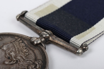 Victorian Navy Long Service and Good Conduct Medal to a Chief Petty Officer on HMS Cambridge - 3
