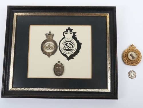 Victorian Staffordshire Rifle Association 1886 Prize Meeting Badge / Award,