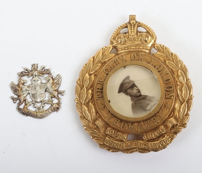 Victorian Staffordshire Rifle Association 1886 Prize Meeting Badge / Award, - 3