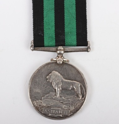 A Scarce and Possibly Unique Rank Ashanti Medal to the Sub-Assistant Commissioner of Police in the Gold Coast Constabulary, Who Died of Malaria in 1902 - 3