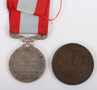 George V Rocket Apparatus Volunteer Long Service Medal - 2