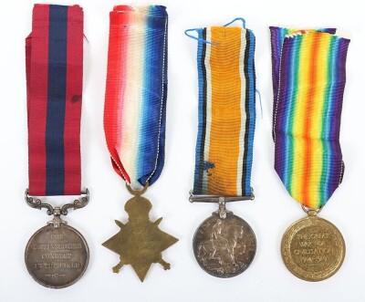 Superb Great War Mesopotamian, Killed in Action Distinguished Conduct Medal Group of 4 to the Black Watch, Awarded the DCM for Charging a Machine Gun Position - 3