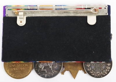 1917 Battle of Passchendaele Military Medal group of 4 to the 9th Battalion Welsh Regiment - 2