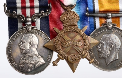 1917 Battle of Passchendaele Military Medal group of 4 to the 9th Battalion Welsh Regiment - 4