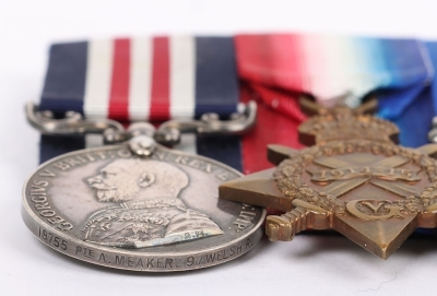 1917 Battle of Passchendaele Military Medal group of 4 to the 9th Battalion Welsh Regiment - 6