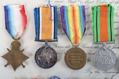 Civil Order of the British Empire and WW1 Medal Group of 22nd London Regiment, - 12