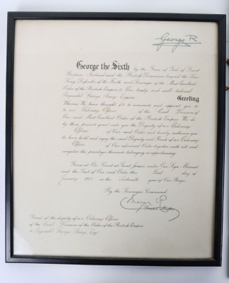 Civil Order of the British Empire and WW1 Medal Group of 22nd London Regiment, - 16
