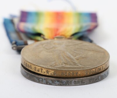 Civil Order of the British Empire and WW1 Medal Group of 22nd London Regiment, - 19