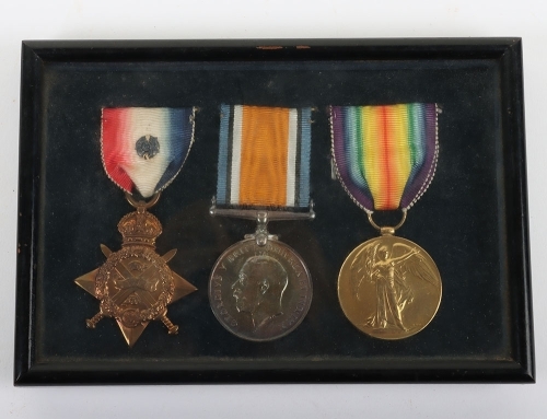 Great War 1914 Star Trio to Officer of the Coldstream Guards