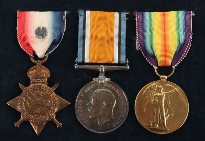 Great War 1914 Star Trio to Officer of the Coldstream Guards - 2