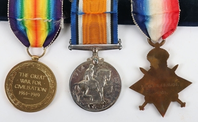 Great War 1914 Star Trio to Officer of the Coldstream Guards - 4