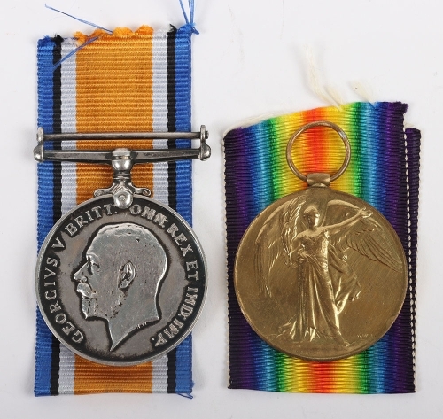 Great War Pair of Medals to the Glamorgan Yeomanry