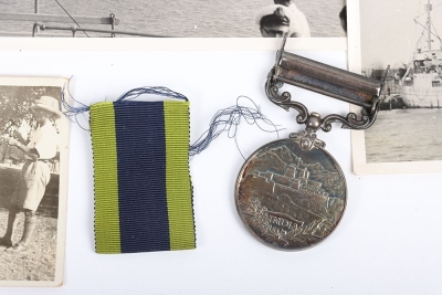 India General Service Medal to the Royal Corps of Signals for Service in Burma in the 1930&rsquo;s, GVR, clasp Burma 1930-32, &ldquo;1417236 CPL A. OATES R. SIGNALS&rdquo;, medal in mint condition in damaged carboard box of issue. Accompanied by 16 original service-related - 9
