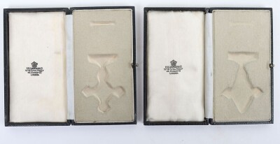 RAF, Distinguished Flying Cross & Air Force Cross Medal Case's of Issue