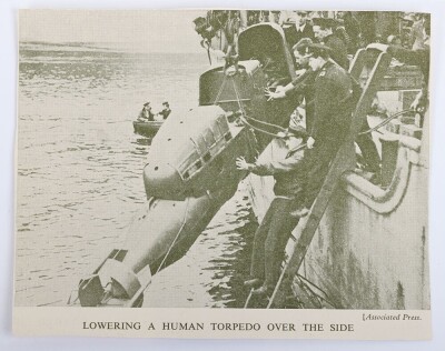 Fine WW2 Royal Navy Charioteer (Human Torpedo) Distinguished Service Medal Group of Six, Awarded for the Attack on Spezia Harbour on 21st June 1944 - 11