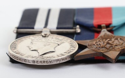 Fine WW2 Royal Navy Charioteer (Human Torpedo) Distinguished Service Medal Group of Six, Awarded for the Attack on Spezia Harbour on 21st June 1944 - 15